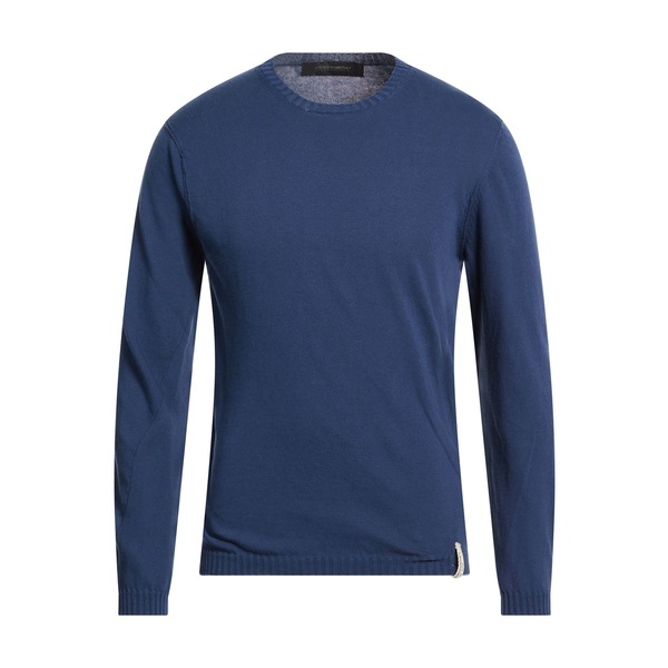【貨物輸送無料】 メッサジェリエ メンズ 編み物\u0026プルオーバー アウター Sweaters Blue