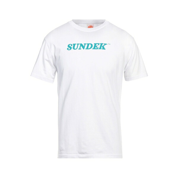 【送料無料】 サンデッキ メンズ Tシャツ トップス T-shirts White
