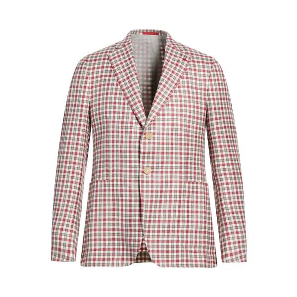 【貨物輸送無料】 イザイア メンズ 上衣＆上衣 アウター Blazers Red
