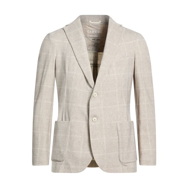 【送料無料】 チルコロ1901 メンズ ジャケット＆ブルゾン アウター Blazers Beige 56,540円