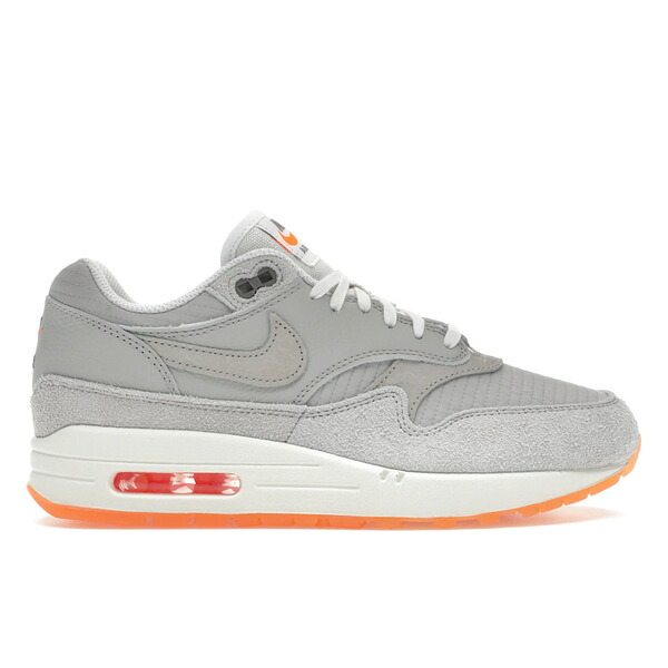 Nike ナイキ メンズ スニーカー  【Nike Air Max 1 PRM Light Iron Ore Total Orange】  大きさ US_11.5(29.5珊) Light Iron Ore/Total Orange/Flat Pewter/Light Iron Ore