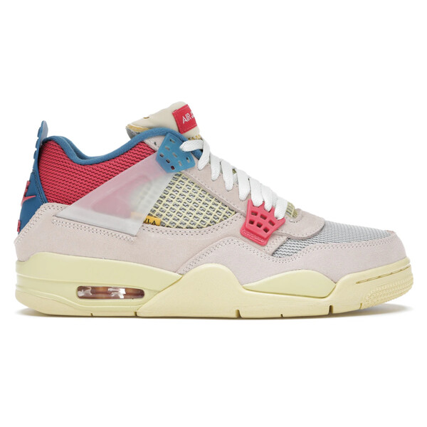 Jordan ジョーダン メンズ スニーカー  【Jordan 4 Retro Union Guava Ice】  大きさ US_7.5(25.5糎) Guava Ice/Light Bone-Brigade Blue-Light Fusion Red