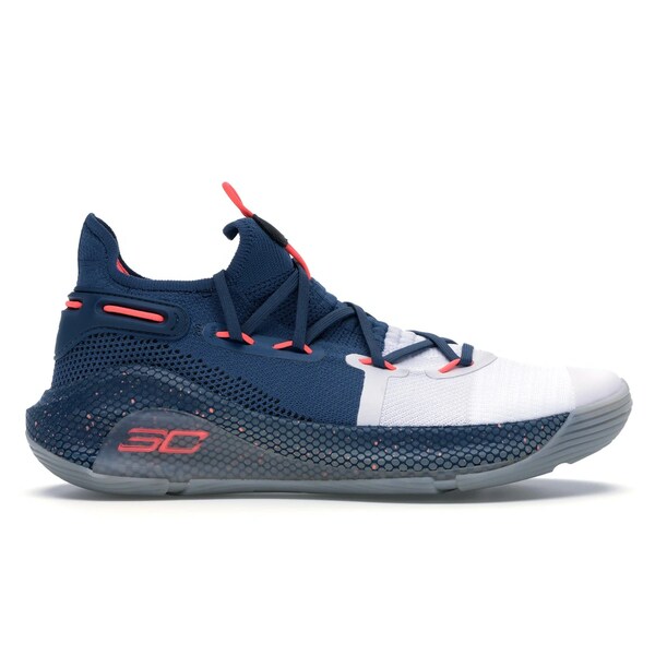 Under Armour アンダーアーマー メンズ スニーカー  【Under Armour Curry 6 Splash Party】  大きさ US_10(28.0珊) Petrol Blue/Mod Grey