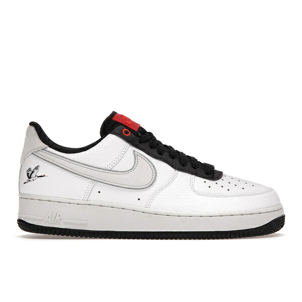 Nike ナイキ メンズ スニーカー  【Nike Air Force 1 Low \u002707 LX Crane】  大きさ US_6(24.0珊) White/Photon Dust/Black/Chile Red