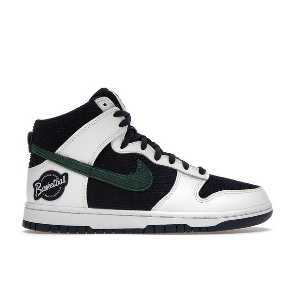 Nike ナイキ メンズ スニーカー  【Nike Dunk High Sports Specialties White Navy】  大きさ US_7(25.0珊) White/Midnight Navy-Green-Volt