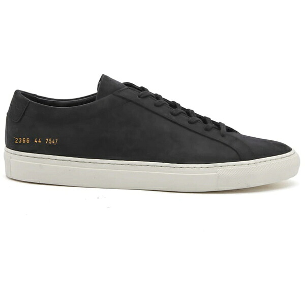 Common Projects コモン・プロジェクツ メンズ スニーカー  【Common Project Original Achilles Low Black Nubuck】  大きさ US_6(24.0糎) Black/White