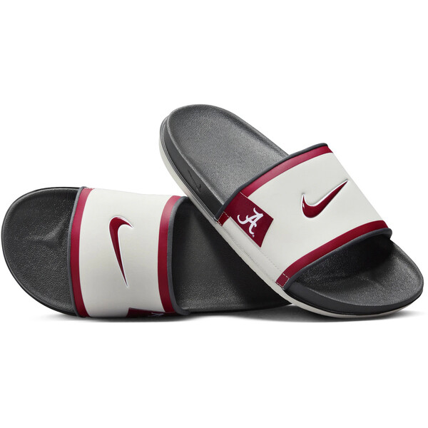 Nike ナイキ メンズ スニーカー  【Nike Offcourt Slide Alabama】  大いさ US_M_14 Night Silver/Dark Smoke Grey/Team Crimson