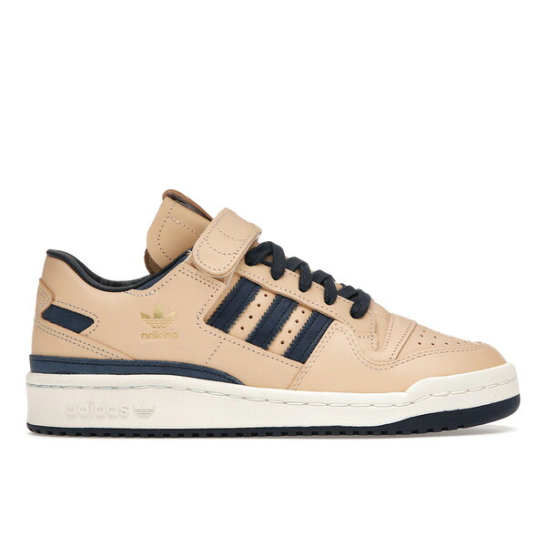 adidas アディダス メンズ スニーカー  【adidas Forum 84 Low Beige Blue】  大きさ US_10(28.0珊) Beige/Blue Thread-Gold Metallic