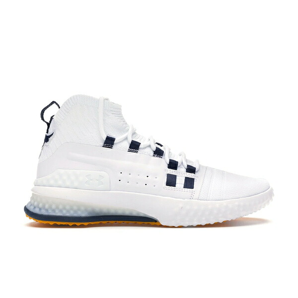 Under Armour アンダーアーマー メンズ スニーカー 【Under Armour Project Rock 1 White Navy Taxi】 サイズ US_12(30.0cm) White/Navy-Taxi｜asty 75,240円