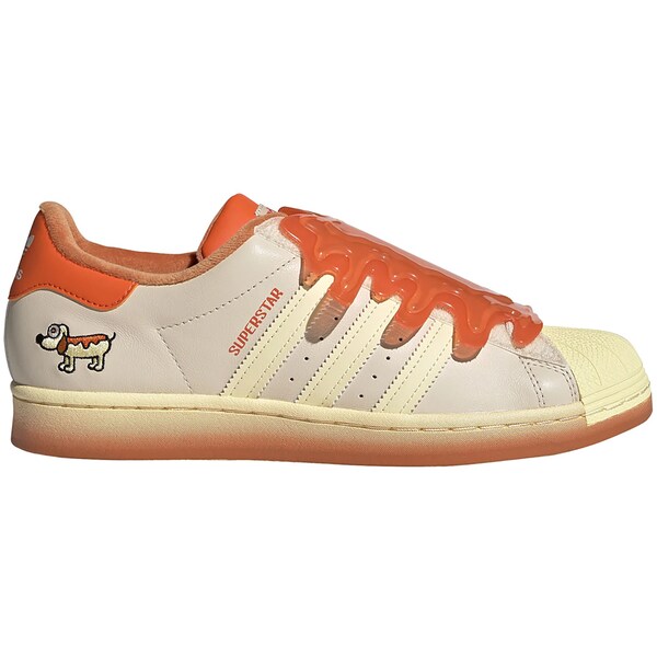 adidas アディダス メンズ スニーカー  【adidas Superstar Melting Sadness Hot Dog】  大きさ US_7(25.0珊) Yellow/Orange/Yellow
