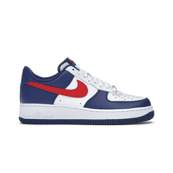 Nike ナイキ メンズ スニーカー  【Nike Air Force 1 Low USA (2020)】  大きさ US_6(24.0糎) White/Varsity Red-Sport Royal