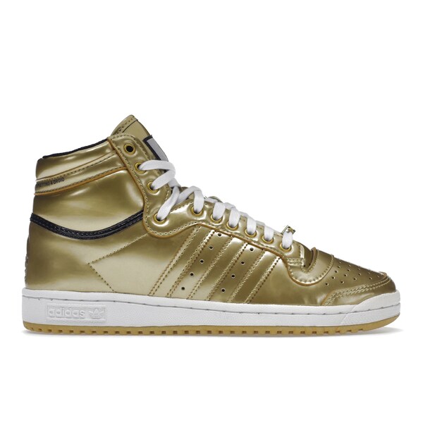 adidas アディダス メンズ スニーカー  【adidas Top Ten Hi Star Wars C-3PO】  大いさ US_10.5(28.5糎) Gold Metallic/Core Black/Gum