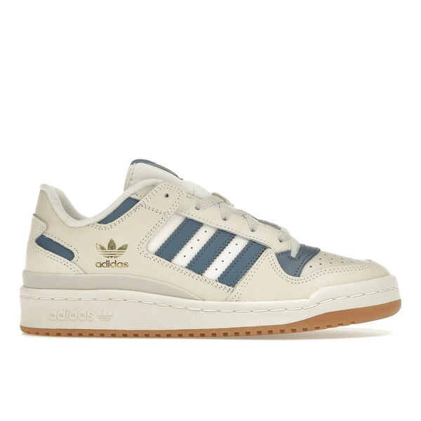 adidas アディダス メンズ スニーカー  【adidas Forum Low CL White Altered Blue Gum】  大きさ US_7.5(25.5珊) White/Altered Blue/Cream White