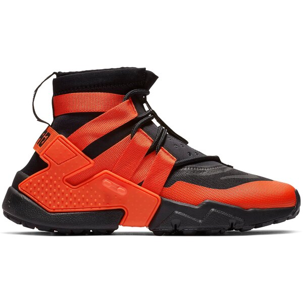 Nike ナイキ メンズ スニーカー  【Nike Air Huarache Gripp Black Team Orange】  大いさ US_7.5(25.5糎) Black/Team Orange-White