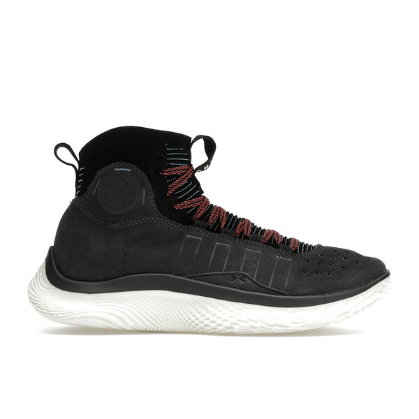 Under Armour アンダーアーマー メンズ スニーカー  【Under Armour Curry 4 Flotro Grey Black】  大きさ US_M_14 Grey/Black/Red