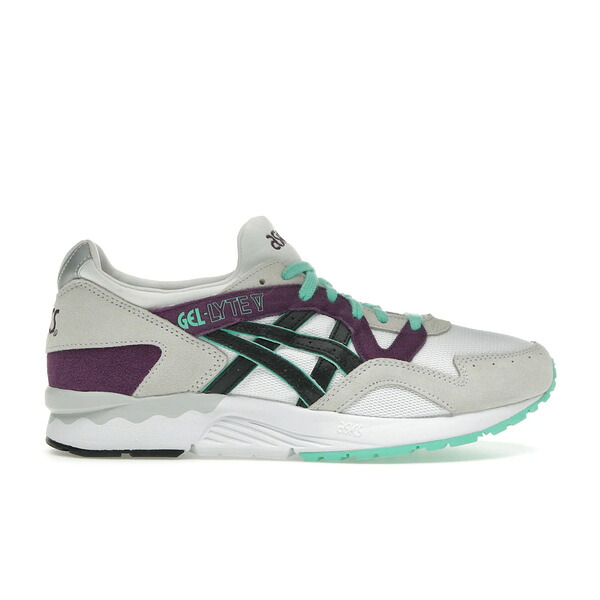 ASICS アシックス メンズ スニーカー  【ASICS Gel-Lyte V White Black】  大きさ US_M_4.5 White/Black
