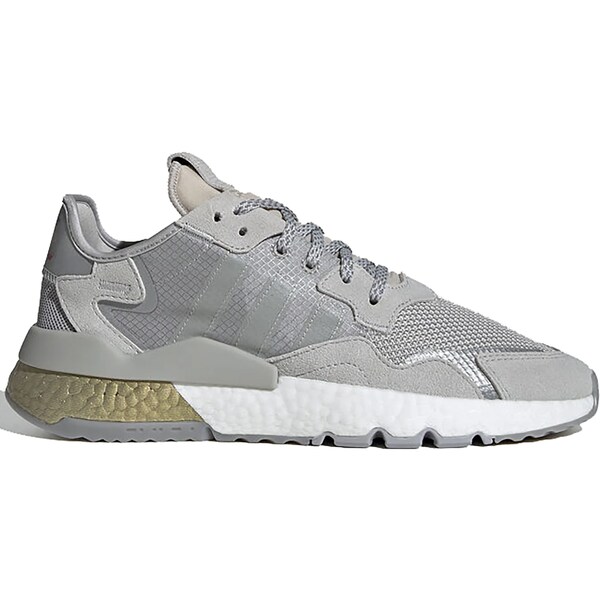 adidas アディダス メンズ スニーカー  【adidas Nite Jogger Grey Two Gold Metallic】  大きさ US_5(23.0珊) Grey Two/Grey Two/Gold Metallic