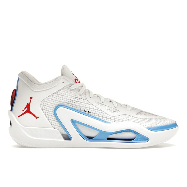Jordan ジョーダン メンズ スニーカー  【Jordan Tatum 1 PF Archer Ave St. Louis (White Sole)】  大きさ US_12.5(30.5珊) White/University Blue/University Gold/University Red