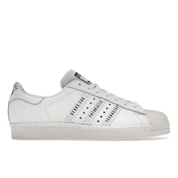 adidas アディダス メンズ スニーカー  【adidas Superstar Human Made White】  大きさ US_10.5(28.5糎) White/Chalk White/Chalk White