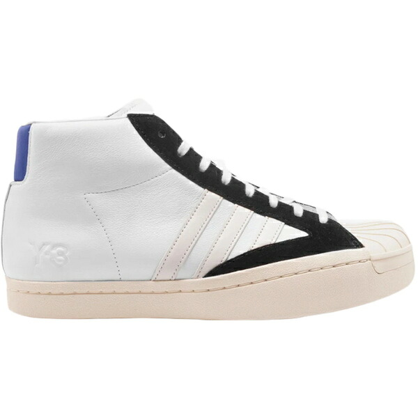 adidas アディダス メンズ スニーカー  【adidas Y-3 Yohji Pro Cloud White Bold Blue】  大いさ US_5(23.0糎) Cloud White/Bold Blue/Core Black