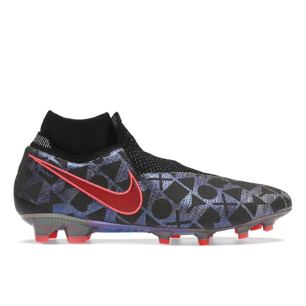 Nike ナイキ メンズ スニーカー  【Nike Phantom Vision Elite Dynamic Fit FG EA Sports】  大きさ US_10.5(28.5珊) White/Bright Crimson-University Blue-Black