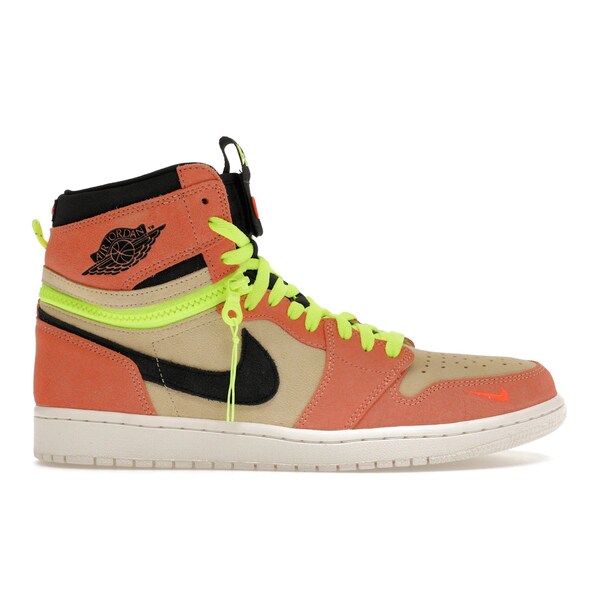 Jordan ジョーダン メンズ スニーカー  【Jordan 1 High Switch Peach】  大いさ US_10(28.0糎) Peach/Light Peach-Black-Volt