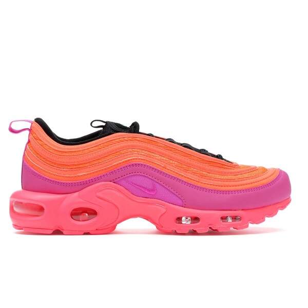 Nike ナイキ メンズ スニーカー  【Nike Air Max Plus/97 Racer Pink Hyper Magenta】  大きさ US_12(30.0珊) Racer Pink/Hyper Magenta-Total Crimson