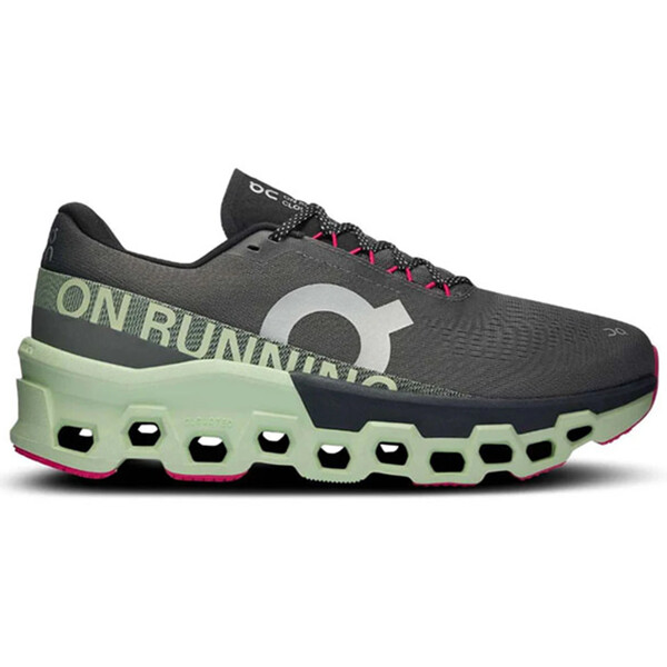 On オン メンズ スニーカー  【On Running Cloudmonster 2 Asphalt Lima】  大いさ US_7.5(25.5糎) Asphalt/Lima