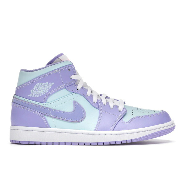 Jordan ジョーダン メンズ スニーカー  【Jordan 1 Mid Purple Aqua】  大きさ US_M_15 Purple/Aqua-White