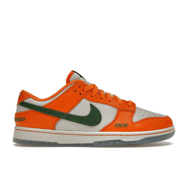 Nike ナイキ メンズ スニーカー  【Nike Dunk Low FAMU】  大いさ US_5(23.0糎) Orange Horizon/Fortress Green-Sail