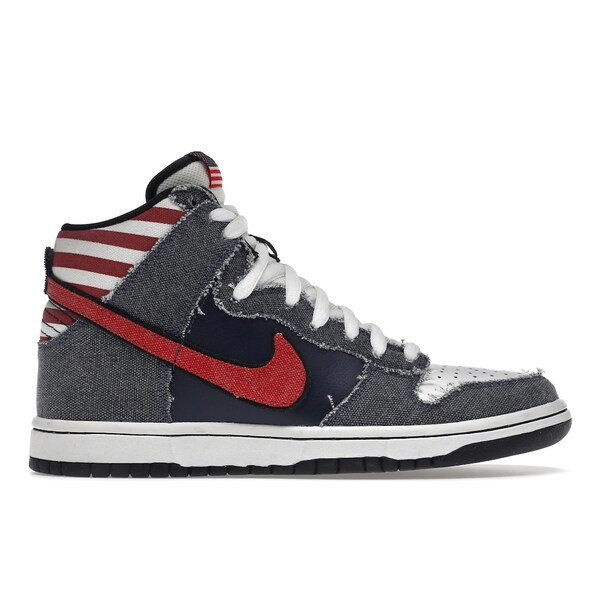 Nike ナイキ メンズ スニーカー  【Nike SB Dunk High Born インチ the USA】  大きさ US_11(29.0糎) White/Sport Red-Midnight Navy