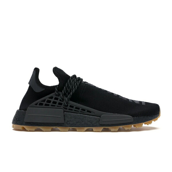 adidas アディダス メンズ スニーカー  【adidas NMD Hu Trail Pharrell Now Is Her Time Black】  大きさ US_5(23.0珊) Core Black/Utility Black/Gum