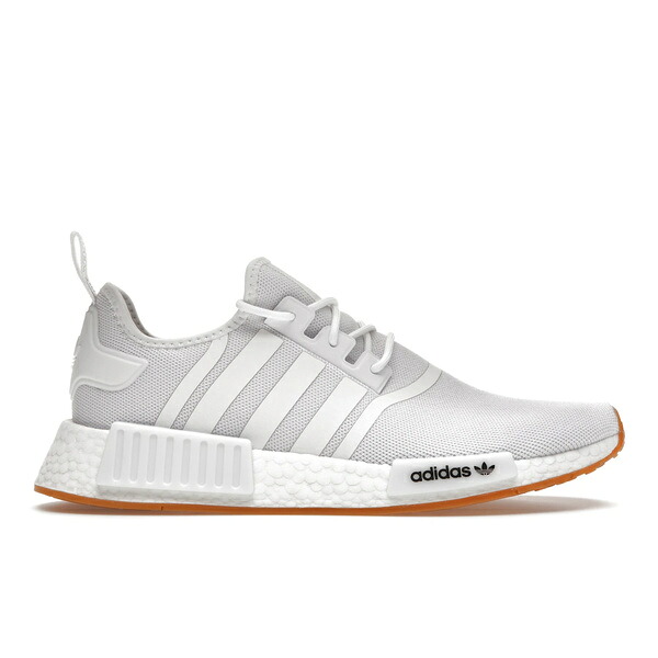 adidas アディダス メンズ スニーカー  【adidas NMD R1 Primeblue White Gum】  大きさ US_8.5(26.5珊) Cloud White/Cloud White/Gum