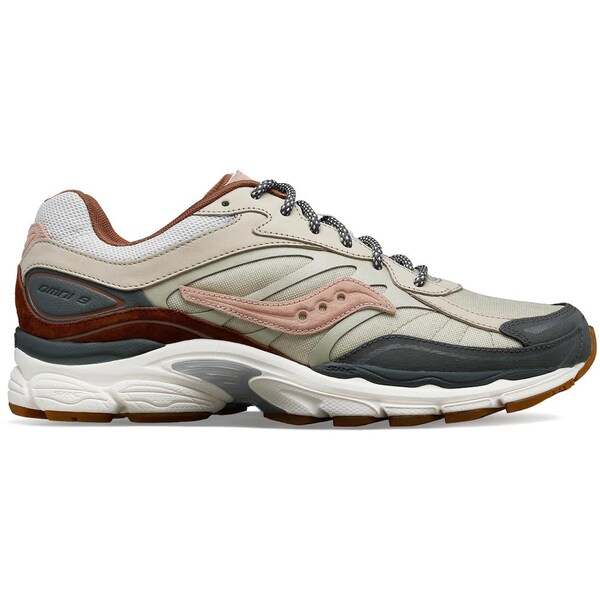 Saucony サッカニー メンズ スニーカー  【Saucony ProGrid Omni 9 Secure】  大きさ US_M_13 Tan/Grey/Brown