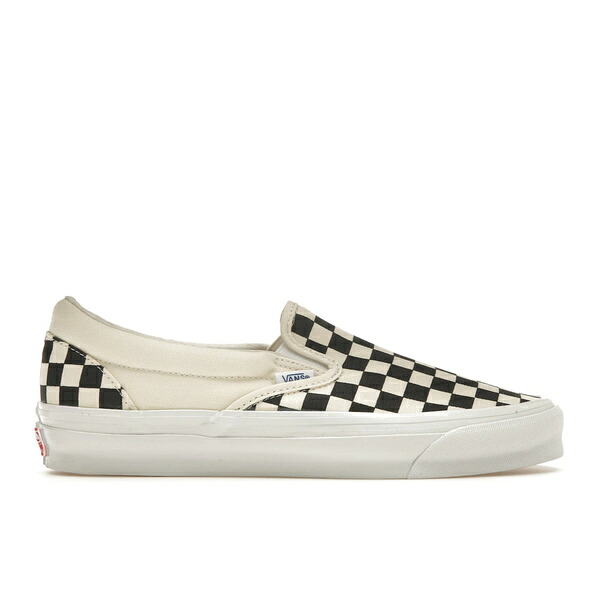 Vans バンズ メンズ スニーカー  【Vans Vault Classic Slip-On Sail Checkerboard】  大きさ US_8(26.0珊) Checkerboard/Black/White