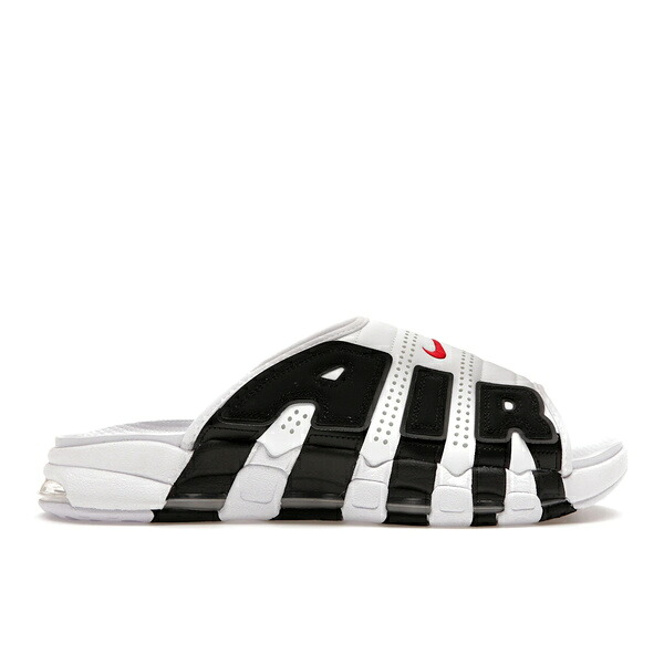 Nike ナイキ メンズ スニーカー  【Nike Air More Uptempo Slide White Varsity Red】  大きさ US_11(29.0珊) White/Black-Varsity Red