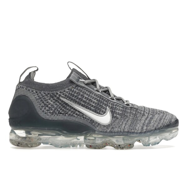 Nike ナイキ メンズ スニーカー  【Nike Air VaporMax 2021 FK Armory Blue Smoke Grey】  大いさ US_8(26.0糎) Armory Blue/Light Smoke Grey-Metallic Silver-White