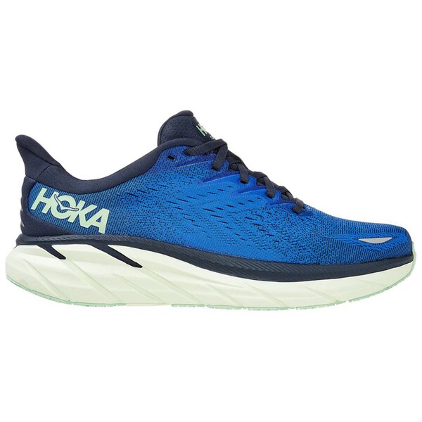 Hoka One One ホカオネオネ メンズ スニーカー  【Hoka One One Clifton 8 Dazzling Blue】  大きさ US_9(27.0珊) Dazzling Blue/Outer Space