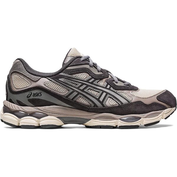 ASICS アシックス メンズ スニーカー  【ASICS Gel-NYC Oatmeal Obsidian Grey】  大いさ US_10.5(28.5糎) Oatmeal/Obsidian Grey