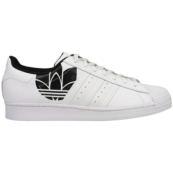 adidas アディダス メンズ スニーカー  【adidas Superstar White Black Trefoil】  大きさ US_9(27.0珊) Cloud White/Cloud White/Core Black