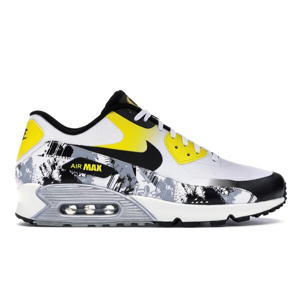 Nike ナイキ メンズ スニーカー  【Nike Air Max 90 Ultra 2.0 Doernbecher Oregon Ducks】  大きさ US_7.5(25.5珊) White/Black-Dynamic Yellow-White