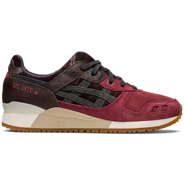 ASICS アシックス メンズ スニーカー  【ASICS Gel-Lyte III OG Brisket Red】  大きさ US_8(26.0珊) Brisket Red/Obsidian Grey