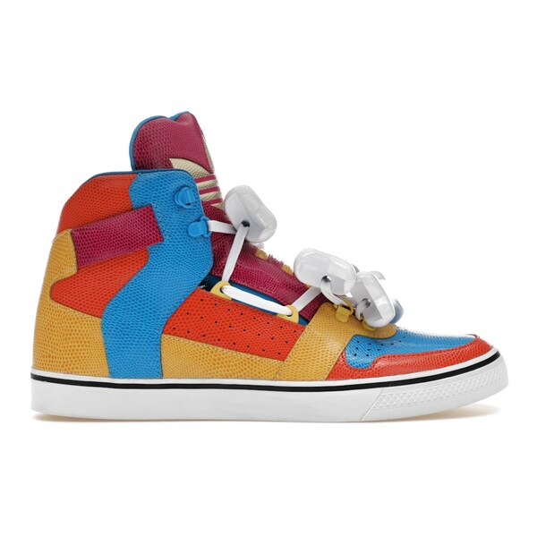 adidas アディダス メンズ スニーカー  【adidas JS Bones Jeremy Scott Multi-Color】  大きさ US_11(29.0珊) Faded Gold Star/Solar Blue/Bahia Magenta