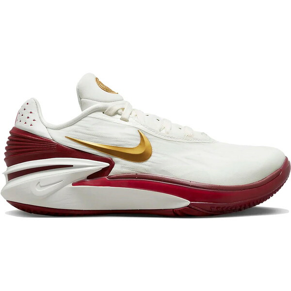 Nike ナイキ メンズ スニーカー  【Nike Zoom GT Cut 2 Sisterhood】  大いさ US_8(26.0糎) Summit White/Metallic Gold/University Red/Team Red/Coconut Milk/Night Maroon