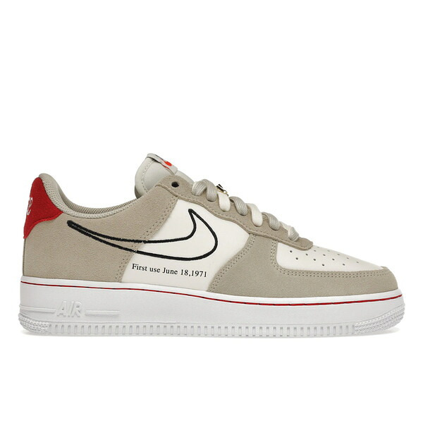 Nike ナイキ メンズ スニーカー  【Nike Air Force 1 Low First Use Light Sail Red】  大きさ US_11(29.0珊) Light Stone/Black-Sail-University Red