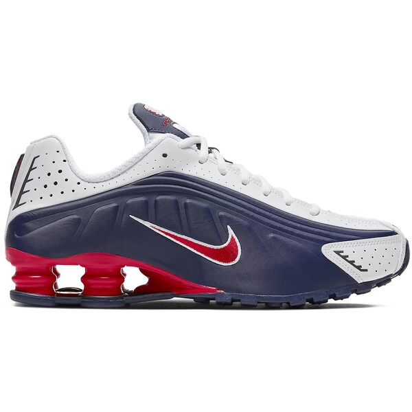 Nike ナイキ メンズ スニーカー  【Nike Shox R4 USA】  大いさ US_M_14 Midnight Navy/University Red/White
