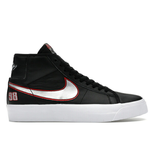 Nike ナイキ メンズ スニーカー  【Nike SB Zoom Blazer Mid Pro GT Grant Taylor El Camino】  大きさ US_6(24.0糎) Black/University Red/White/Metallic Silver