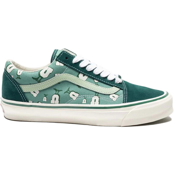 Vans バンズ メンズ スニーカー  【Vans Vault OG Old Skool LX Undefeated U-Man Bistro Green】  大きさ US_10.5(28.5珊) Bistro Green/Marshmallow