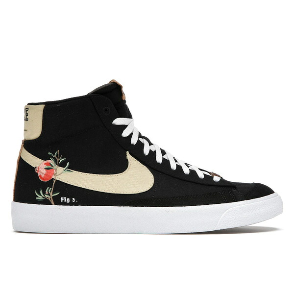 Nike ナイキ メンズ スニーカー 【Nike Blazer Mid 77 Pomegranate】 サイズ US_9.5(27.5cm) Black/Solar Flare-White-Black｜asty