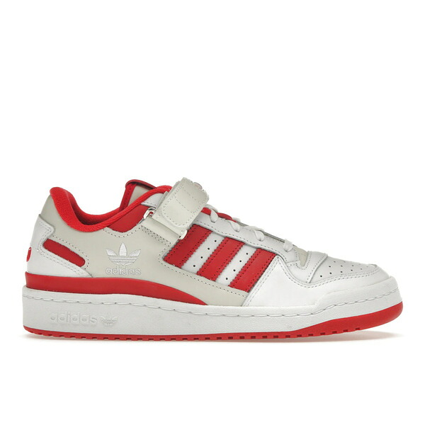 adidas アディダス メンズ スニーカー  【adidas Forum 84 Low Trap Kitchen】  大きさ US_8.5(26.5珊) Cloud White/Cloud White/Vivid Red